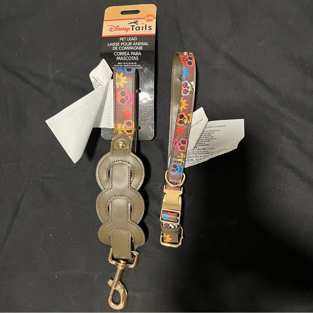 Disney Tails Coco Dog Collar & Leash